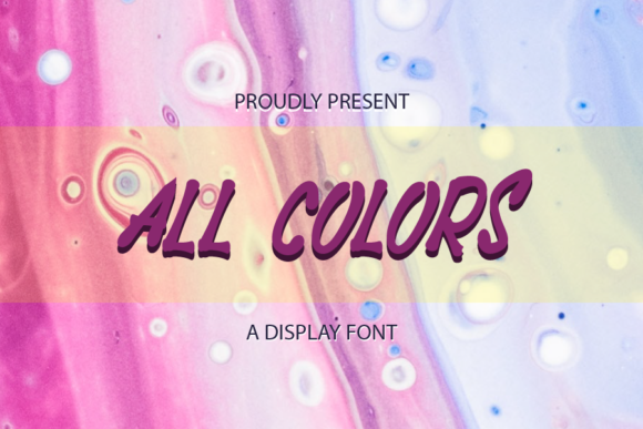 All Colors Font: Your Toolkit for Beautiful Craft Designs
