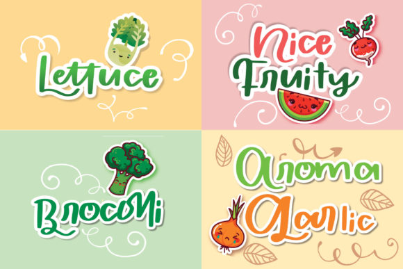 Aroma Garlic: A Display Font with Editorial Charm