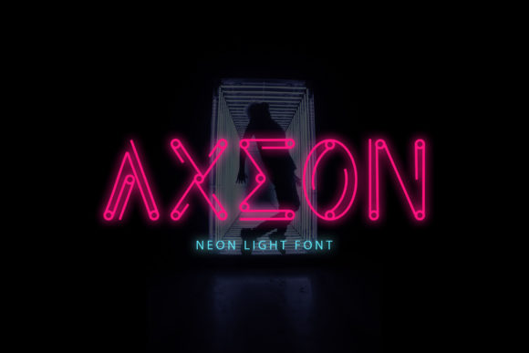 Axeon Font: A Futuristic Spark for Your Creative Projects