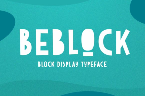 Beblock: A Modern Display Font for Editorial Storytelling