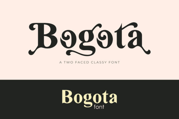 Bogota: A Display Font for Modern Digital Branding