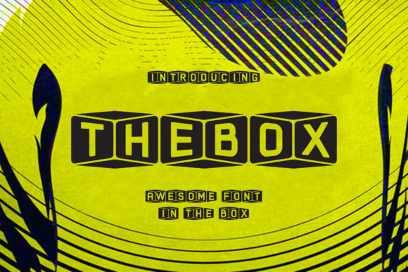 Crafting a Unique Online Identity with The Box Display Font