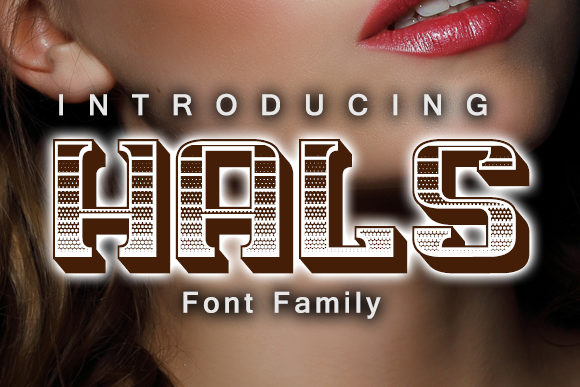 Hals: A Modern Display Font for Editorial Impact