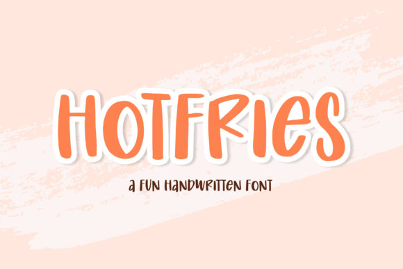 Hotfries: The Display Font That Makes Your Campaign Pop