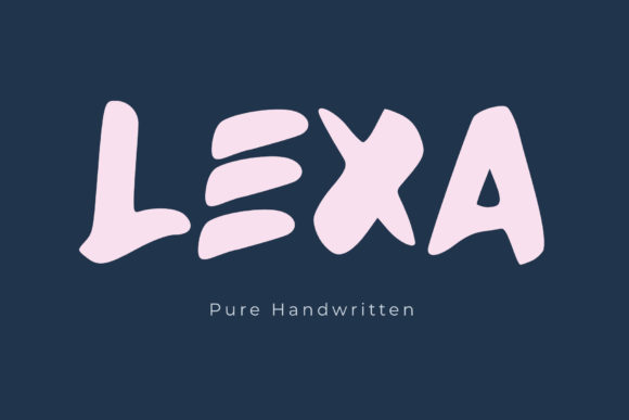 Lexa: A Bold Display Font for Editorial Personality