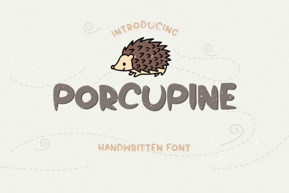 Porcupine Font: Adding Spiky Character to Digital Designs