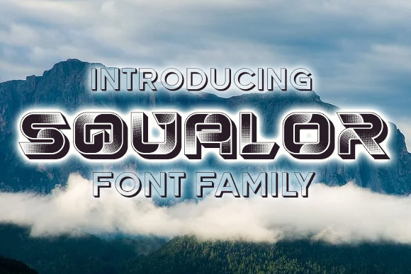 Squalor: The Bold Font That Builds a Business Brand