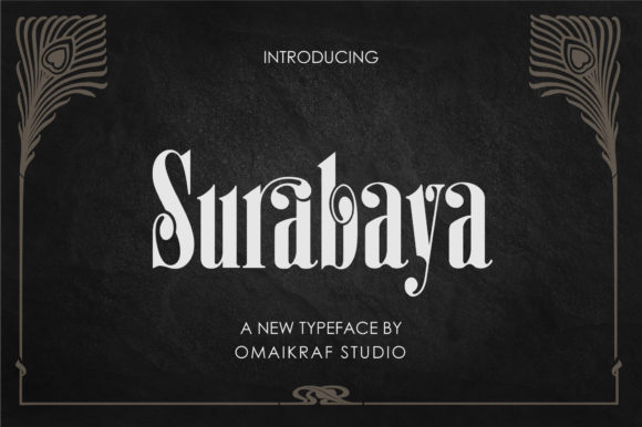 Surabaya: The Font That Made My Brand Feel Complete