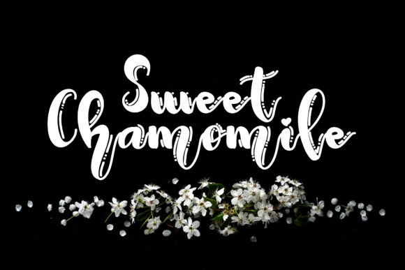 Sweet Chamomile: A Distinctive Display Font for Digital Projects