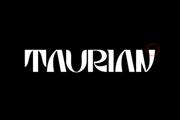 Taurian: The Display Font for Handmade Elegance