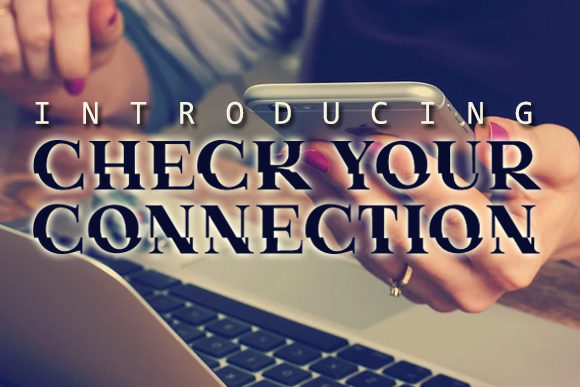 The Check Your Connection Font for Creative Products