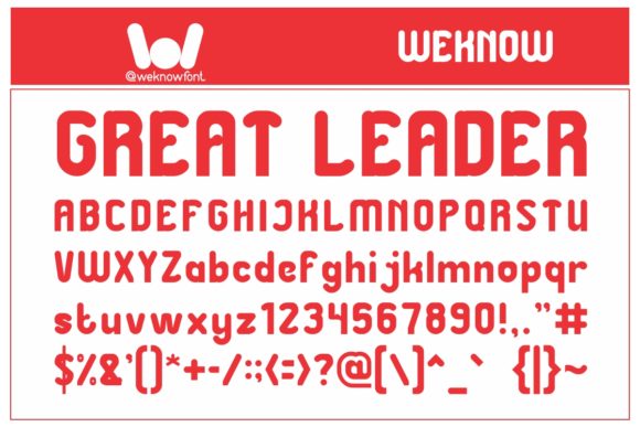 The Great Leader Font: A Maker's Bold Design Partner