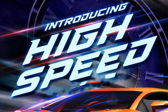 The High Speed Font: A Dynamic Typeface for Digital Impact