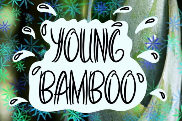 Young Bamboo: A Refined Display Font for Modern Branding